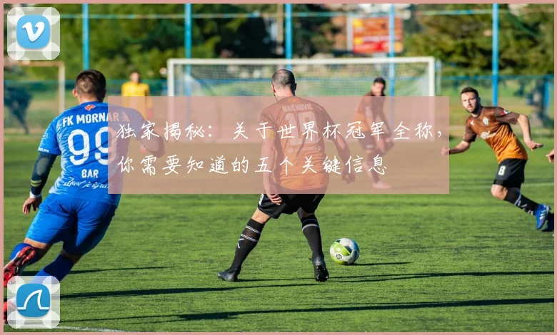 独家揭秘：关于世界杯冠军全称，你需要知道的五个关键信息