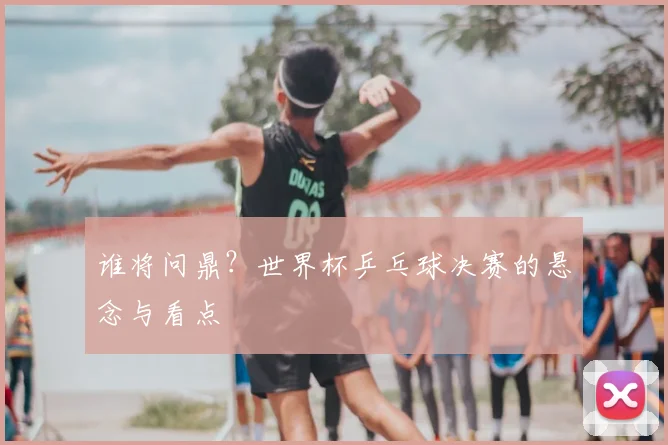 谁将问鼎？世界杯乒乓球决赛的悬念与看点
